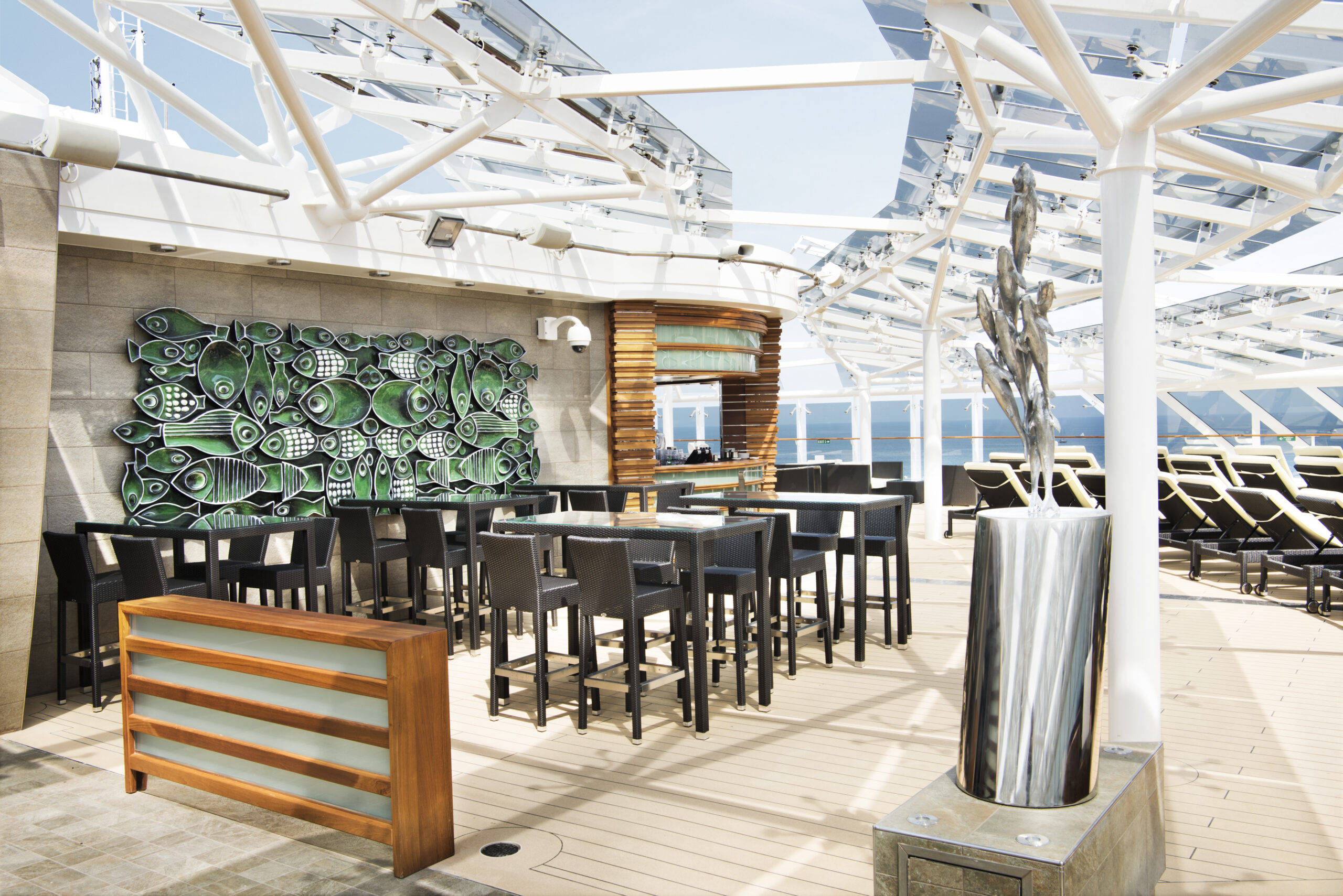 MSC Yacht Club Sundeck & Bar