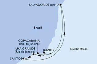 Mapa do Roteiro