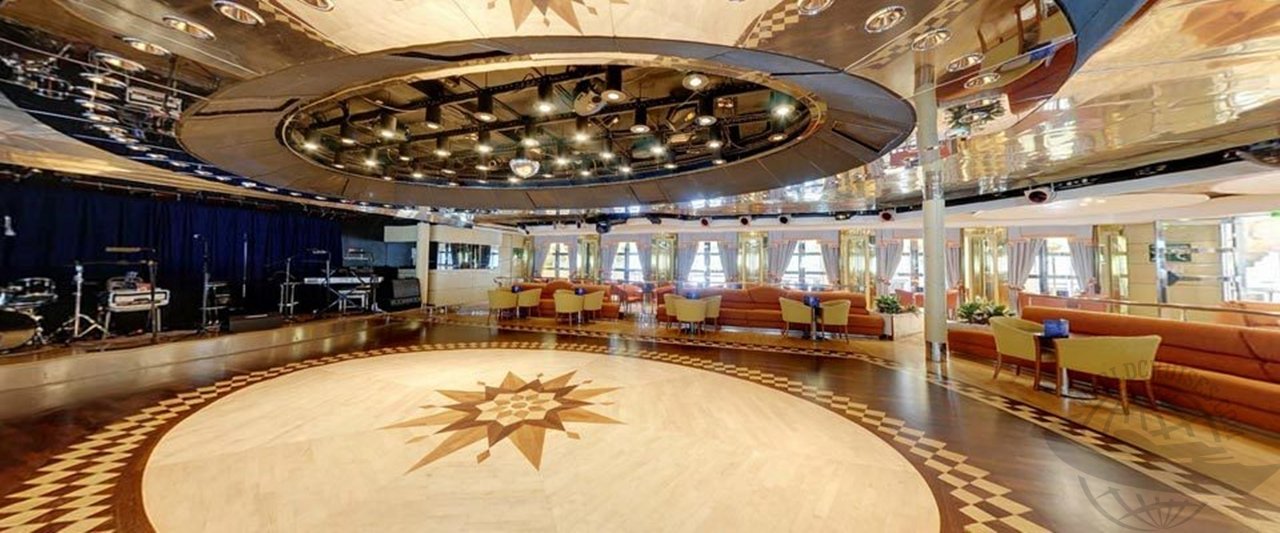 Mapa do Deck 8 do navio Buenavista