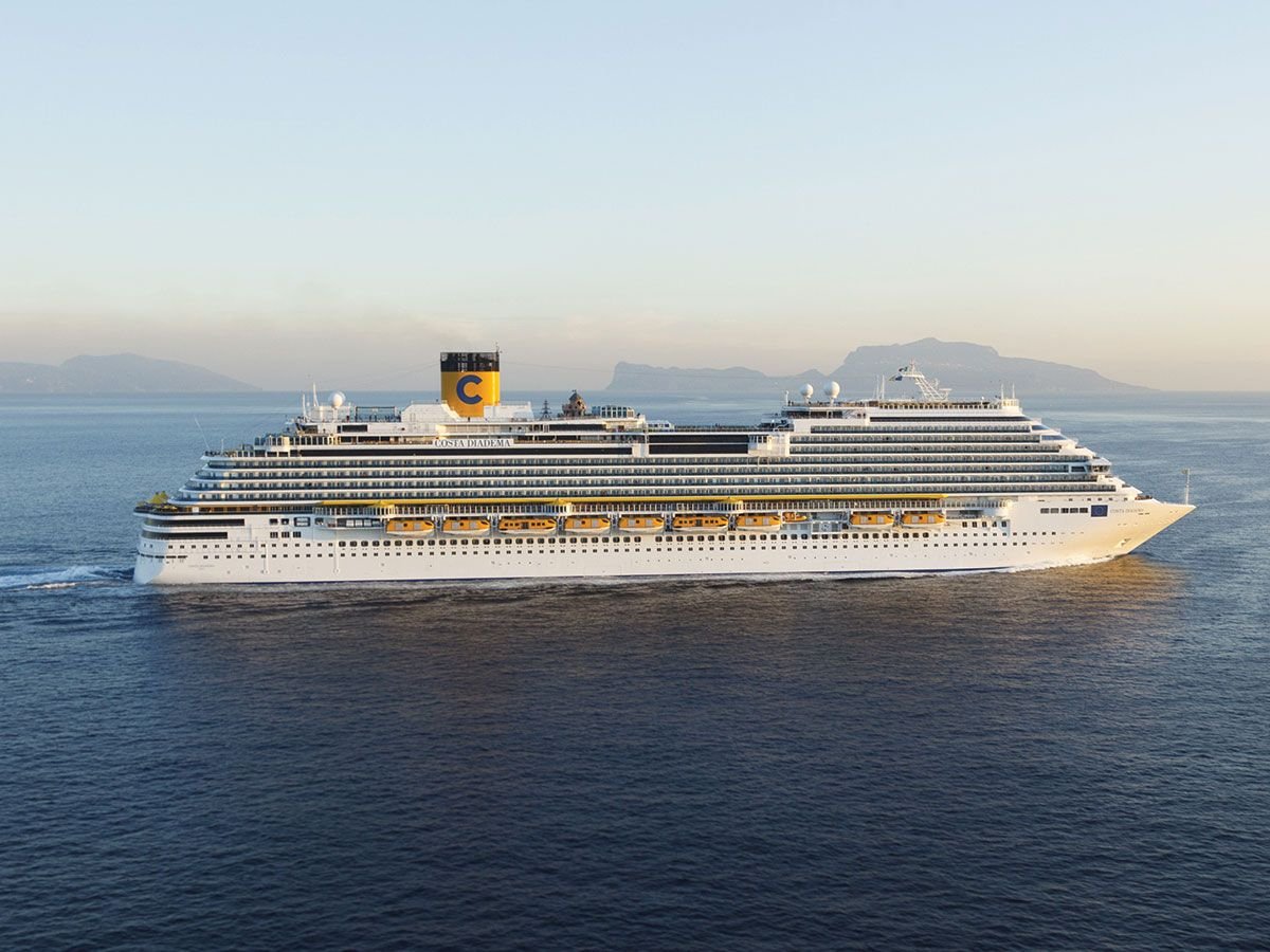Costa Diadema, Salvador, Rio de Janeiro